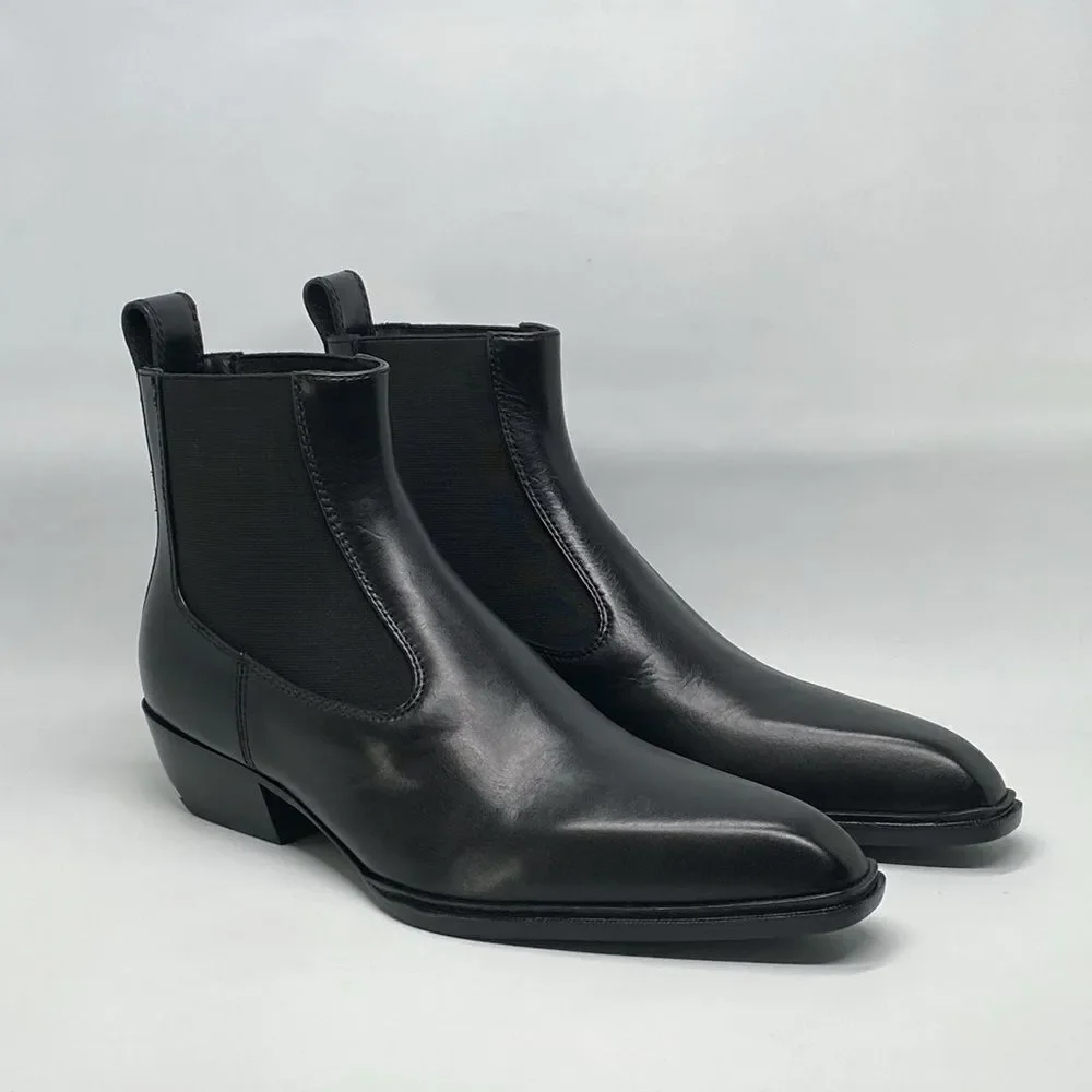 Alexander Wang Slick Pointed Toe Chelsea Boot size 37.5